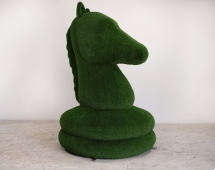 Топиари шахматы Конь, h=210 см - газон Eco Топиари шахматы Конь, h=210 см - газон Eco