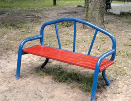 Скамейка(диаметр трубы 60.3) S708 , фото 2