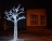 Световая фигура Дерево из алюминия t003