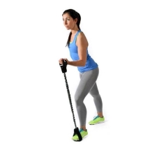 Амортизатор с манжетами латеральный в защитном рукаве Dittmann, сопротивление: экстра сильное