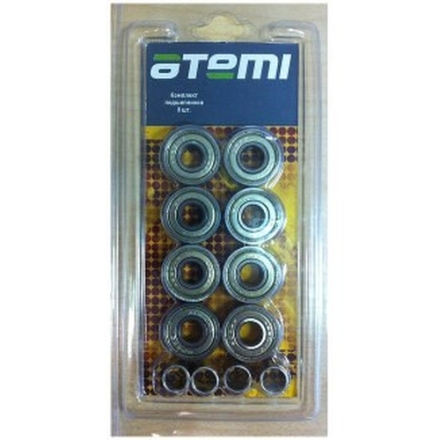 8B Набор подшипников ABEC-5 (углеродистая сталь), 8шт, фото 1