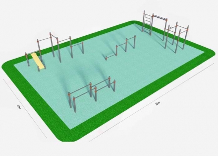 Спортивная площадка K-2, фото 1