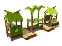 Песочный дворик Джунгли 05200.21 для детской площадки Песочный дворик Джунгли 05200.21 для детской площадки