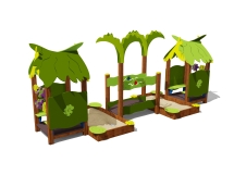 Песочный дворик Джунгли 05200.21 для детской площадки Песочный дворик Джунгли 05200.21 для детской площадки