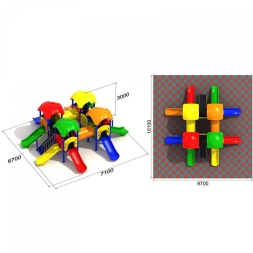 Детская площадка Фокус 1.2, фото 3 Детская площадка Фокус 1.2, фото 3