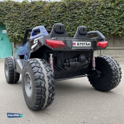 Электромобиль Buggy A707AA 4WD 24V синий спайдер, фото 2