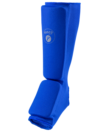 Защита голень-стопа, хлопок, синий, фото 1