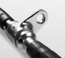 BRONZE GYM BG-AC-2003 Гриф для тяги, изогнутый с параллельным хватом 66 см