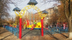 Входная арка (диаметр трубы 219 и 42.3 мм) S709.1 , фото 2