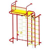 Спортивный комплекс Пионер С6Л красно/жёлтый