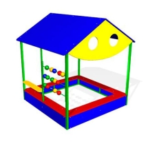 Песочный домик Магазин ЗНП012 для детской площадки Песочный домик Магазин ЗНП012 для детской площадки