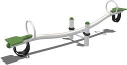 Качели Дуэт Papercut КЧ001.00.1 для детских площадок, фото 1 Качели Дуэт Papercut КЧ001.00.1 для детских площадок, фото 1