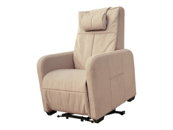 Кресло-реклайнер электрический с подъемом и массажем FUJIMO LIFT CHAIR Ваниль, фото 10