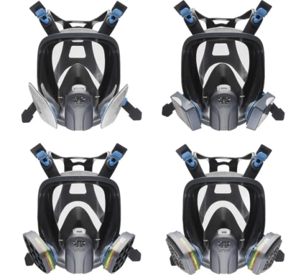 Панорамная маска UNIX 6100 2 рост 102-024-0004, фото 7