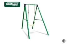 Качели SLP SYSTEMS 1 секция + Пластиковое сиденье для качели гибкое желтое