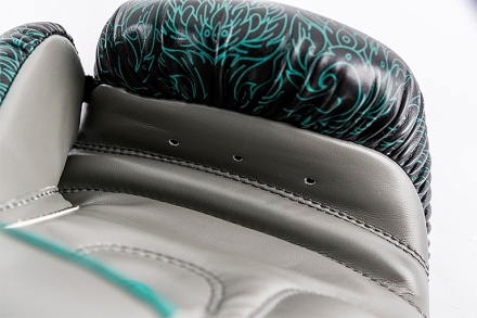 (Перчатки для бокса UFC PRO Thai Naga 16 Oz - зеленые), фото 10