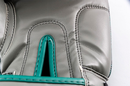 (Перчатки для бокса UFC PRO Thai Naga 16 Oz - зеленые), фото 2