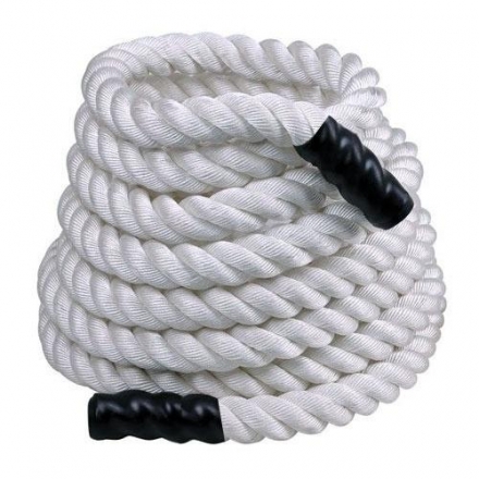 Канат тренировочный Perform Better Training Ropes White, длина 9м, фото 1