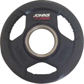 Диск JOHNS черный 3-х хватовый обрезиненный d51мм,1.25кг, фото 1