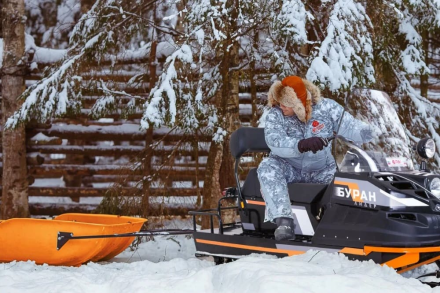 Снегоход РУССКАЯ МЕХАНИКА Лидер АЕ, фото 5