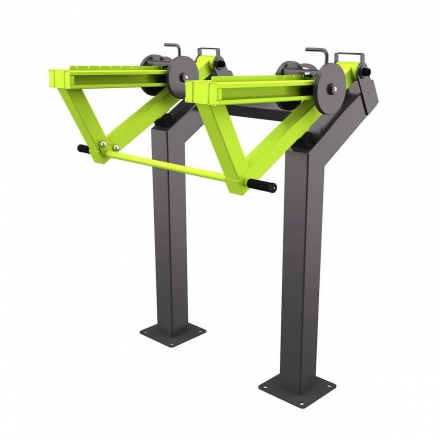 Power-1804 Уличный тренажер Приседание с переменной нагрузкой Zavodsporta, фото 1