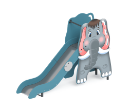 Детская горка Мамонтенок ГР-19.1 H=1000 для игровой площадки Детская горка Мамонтенок ГР-19.1 H=1000 для игровой площадки