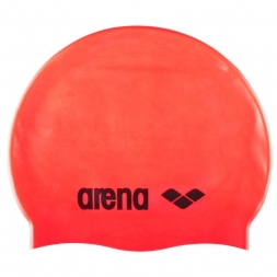 Шапочка для плав. &quot;ARENA Classic Silicone&quot;, арт.9166240, ЯРКО-КРАСНЫЙ, силикон