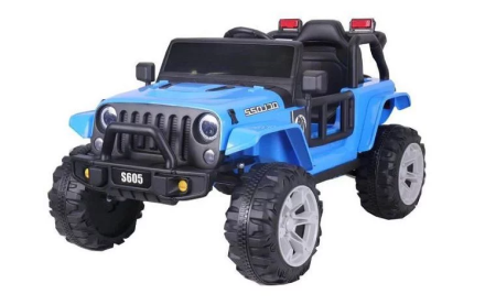 Детский электромобиль Rivertoys Т222ТТ синий, фото 1