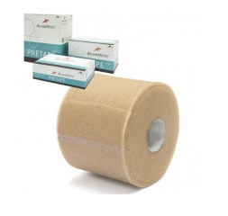 Подтейпник Rehab Pretape, арт.PF02724, ПУ пена, 7 см Х 27.4 м, уп. 24 шт, бежевый
