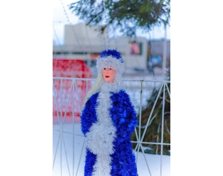 Световая фигура Снегурочка, фото 3