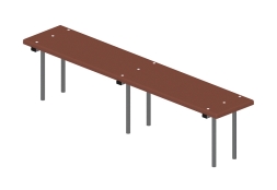 Скамья - МФ 42.01.02-И1, фото 1 Скамья - МФ 42.01.02-И1, фото 1