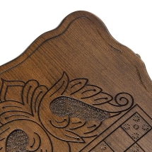 Нарды резные "Лев 3" с ручкой 60, Haleyan Нарды резные "Лев 3" с ручкой 60, Haleyan