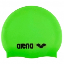 Шапочка для плав. &quot;ARENA Classic Silicone&quot;, арт.9166265, ЗЕЛЕНЫЙ, силикон