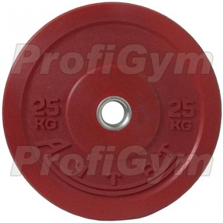 Диск для кроссфита (бампер) цветной 25 кг, фото 1