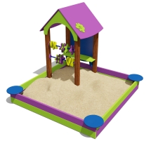 Песочный дворик 05018.21 для детской площадки Песочный дворик 05018.21 для детской площадки