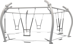 Качели Опера КЧ504.00 для детских площадок, фото 1 Качели Опера КЧ504.00 для детских площадок, фото 1