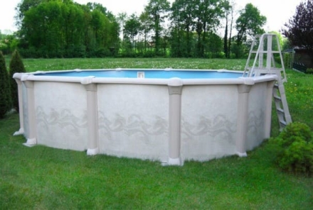 Сборный бассейн Гибралтар 10х5,5х1,35м. (комплект), фото 2