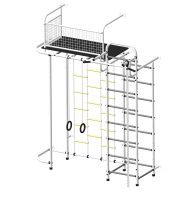 Спортивный комплекс Пионер С6ЛМ бело/серый