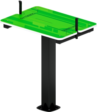 Стол для армреслинга (зеленый) - Уличный тренажер - СТ 001-12, фото 3