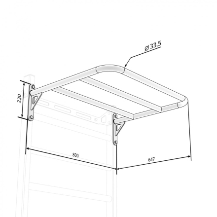 Рукоход Rock-s, белый, фото 6