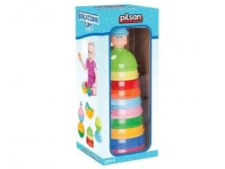 Набор цветных чашек Pilsan Educational Colorful Cups (03-264), фото 1