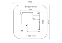 Песочный дворик 05013.21 для детской площадки Песочный дворик 05013.21 для детской площадки