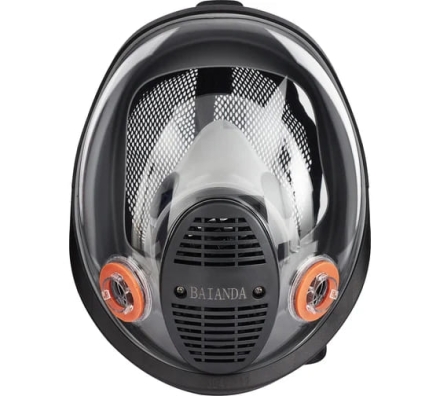 Защитный полнолицевой респиратор BAIANDA размер средний (M) EK201, фото 1
