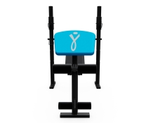 Скамья со стойками под штангу DFC Fytter BEW04X