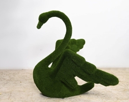 Топиари лебедь Жакар - газон Есо, фото 2