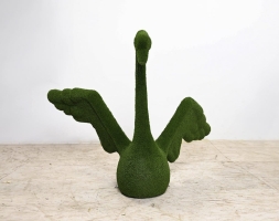 Топиари лебедь Жакар - газон Есо, фото 4