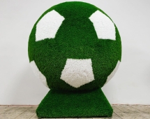 Топиари мяч футбольный Эрика Зелёный - газон Eco Топиари мяч футбольный Эрика Зелёный - газон Eco